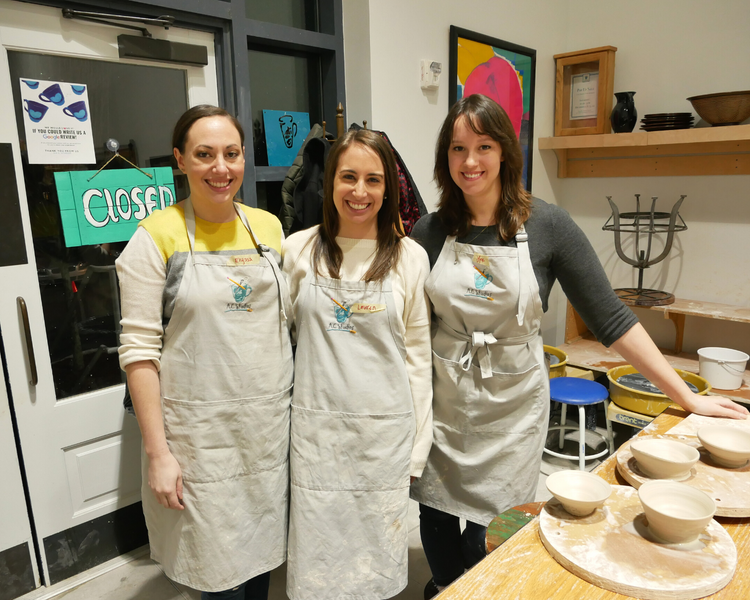 There's Nothing Like Learning Pottery on Girls Night Out!